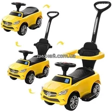 Детская каталка-толокар M 3503 C(MP3)-6 Mercedes, желтая